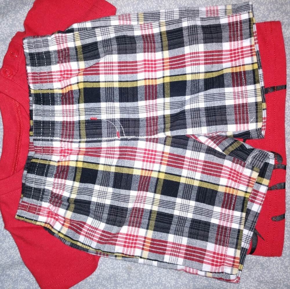 Elmo Outfit Top & Shorts - Picture 4 of 8